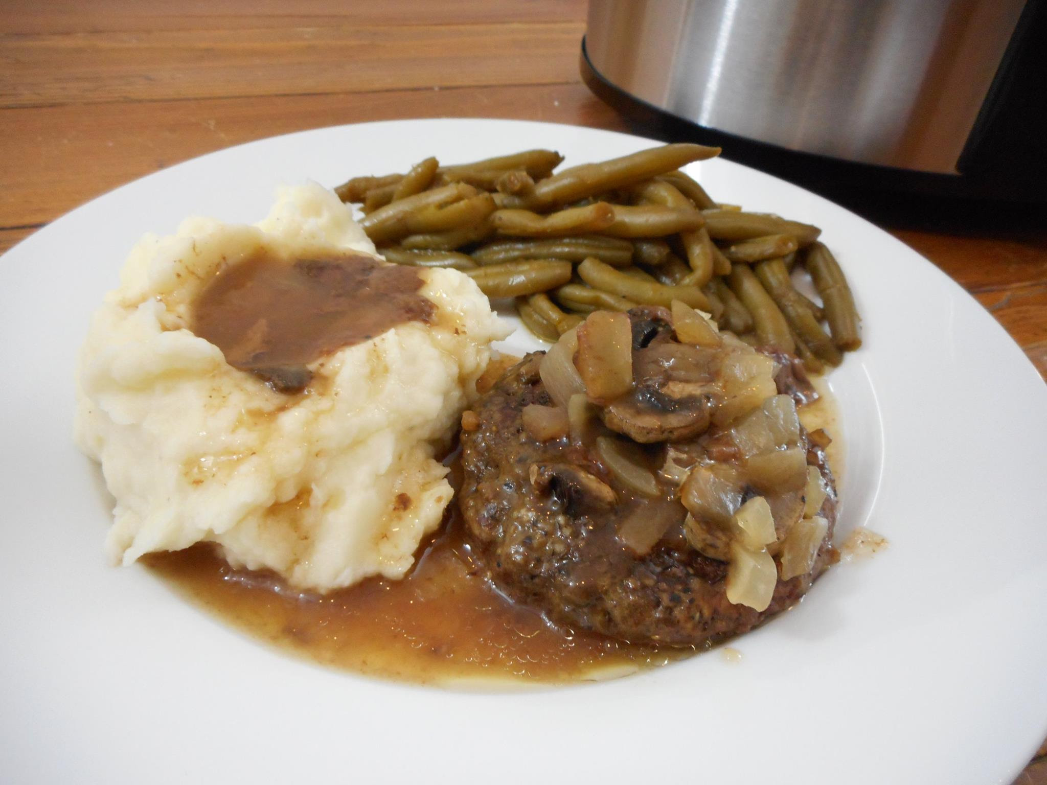 Slow Cooked Salisbury Steak - 5 Dinners In 1 Hour