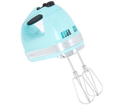 KitchenAid 9Speed Digital Hand Mixer with Whisk \u0026 Blender Rod  Page 1 \u2014 QVC.com