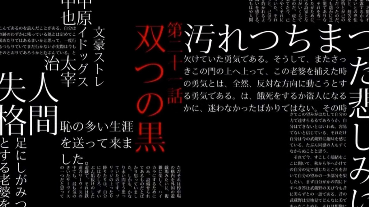 文豪野犬文字截图日文 百度