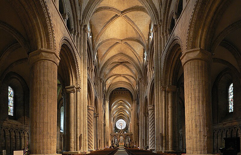 File:Durham Cathedral. Interior.jpg