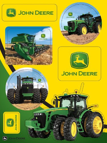John Deere Tractor - Sticker Sheets Party Accessory