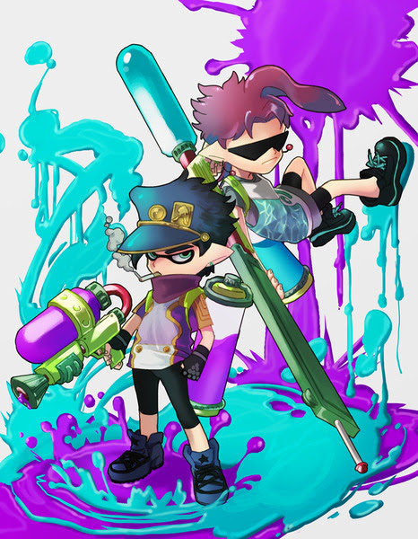 承太郎 花京院 In スプラトゥーン Pixiv年鑑 B