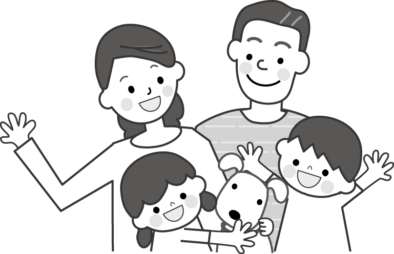 家族のイラスト 無料イラスト フリー素材2