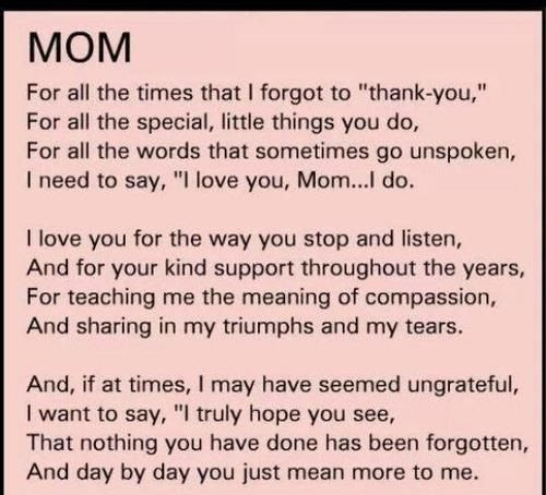 Mom Poem Pictures Photos And Images For Facebook Tumblr Pinterest And Twitter