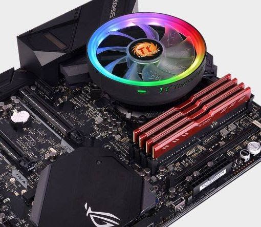Latest CPU Cooler by Thermaltake brings the RGB light show for PC at just $15