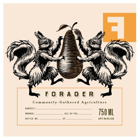 Forager Label by scratchmark, via Flickr