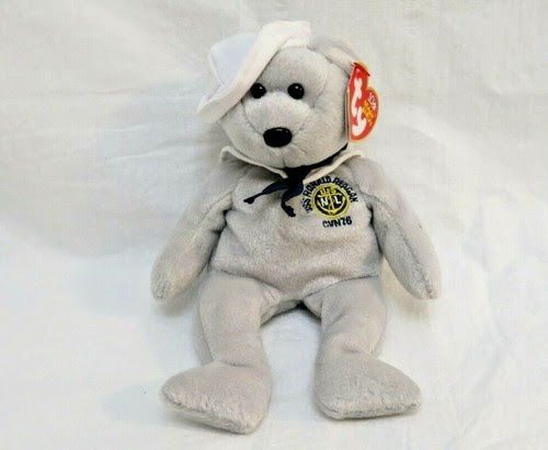 The Latest Ty Beanie Baby Ronnie The Bear Uss Ronald Reagan Mint Tags Fishional Store For Sale Www Eyeboston Com