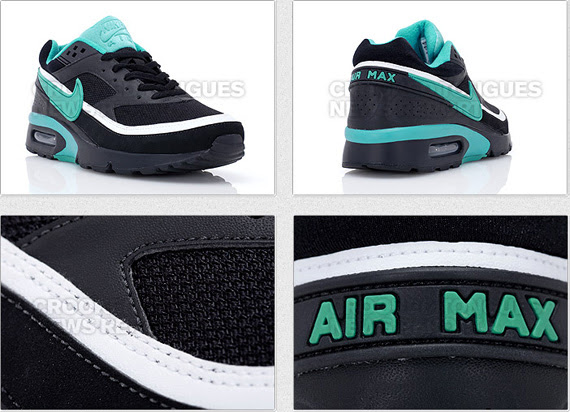 Nike Air Max Classic BW Women's - Black / Emerald Green