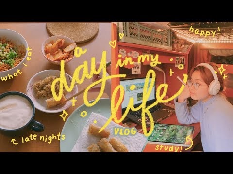 a productive day in my life // getting my sh*t together, study with me, + notion tour (vlog)