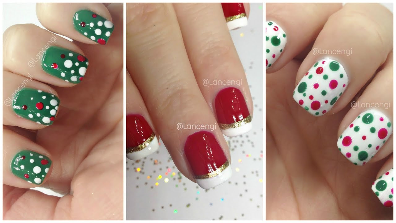 DIY Cute & Easy Christmas Nail Polish Designs For ... It's christmas are we're feeling the festive nail vibes.