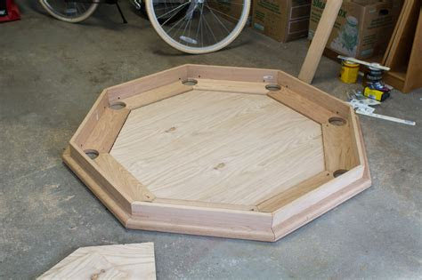 octagon poker table part  subtable  playing surface