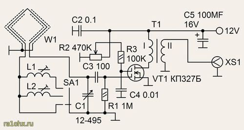 Приемная КВ антенна