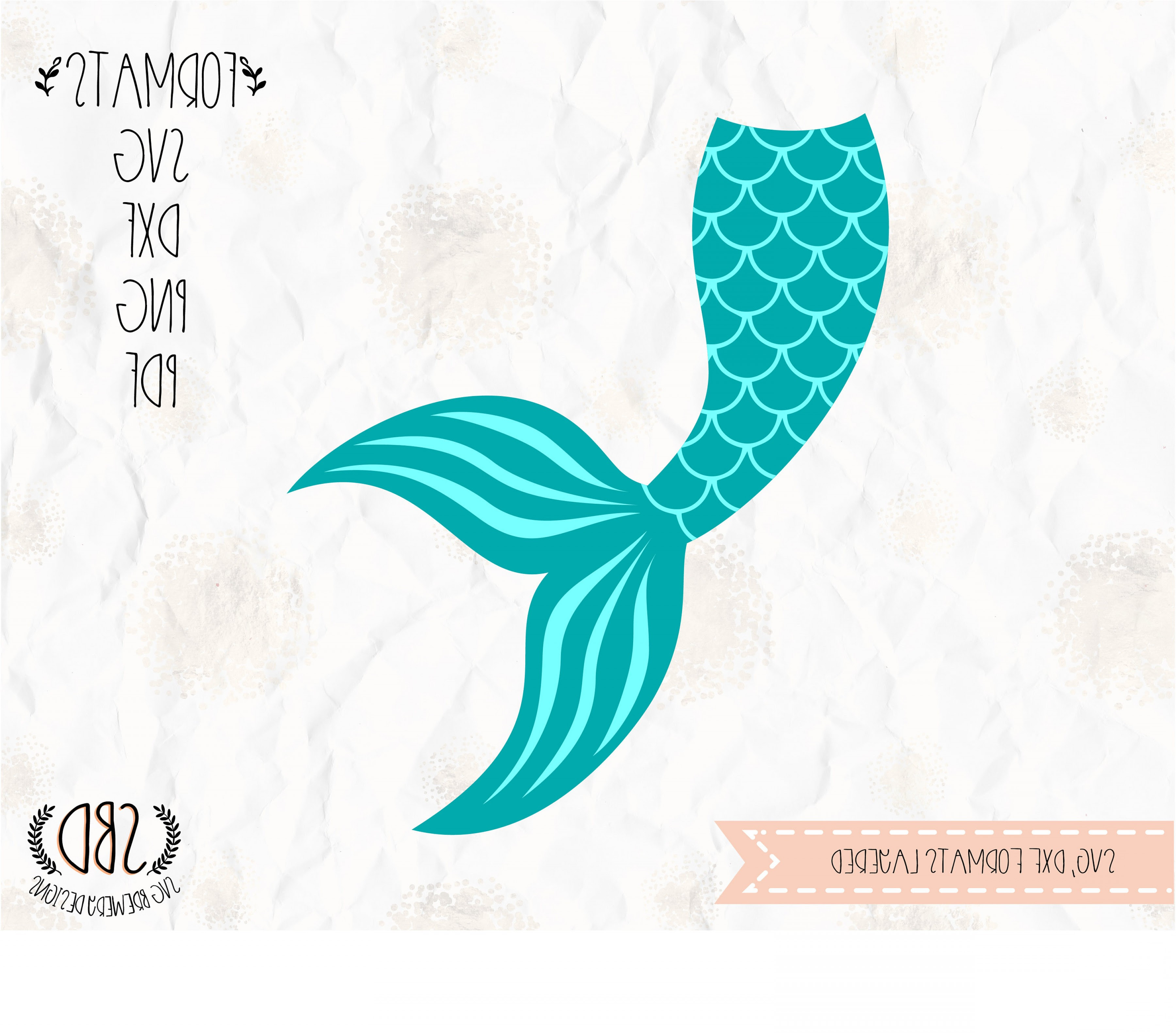 Free Free 167 Svg Mermaid Tail Free SVG PNG EPS DXF File