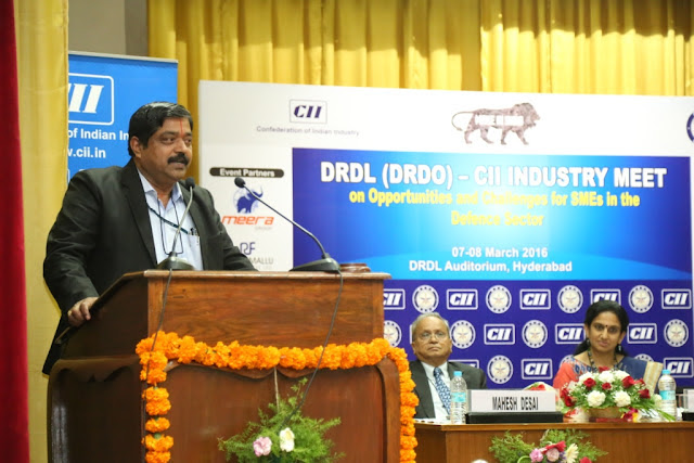 PUBLIC PRIVATE PARTNERSHIP IN DEFENCE SECTOR IS THE NEED OF THE HOUR, says Dr. JAYARAMAN during CII-DRDO Industry Meet
