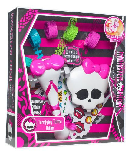 Monster High Terrifying Tattoo Roller! Do it yourself non-permanent 
