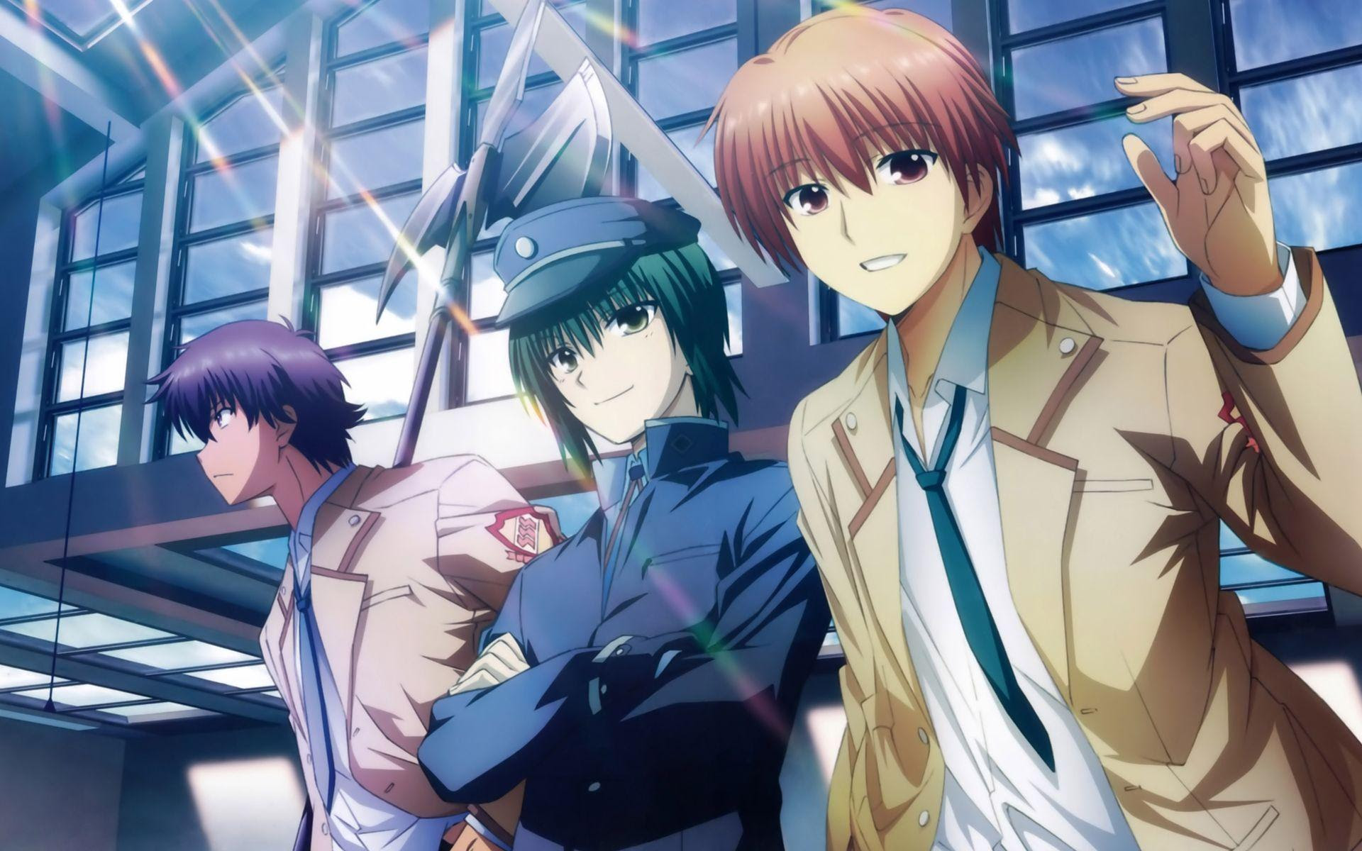 Hd Angel Beats Guys Wallpaper Download Free