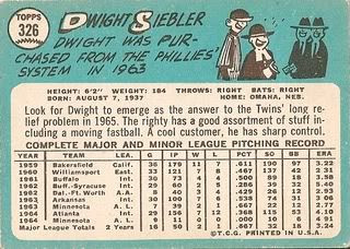 #326 Dwight Siebler (back)