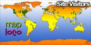 Locations of Site Visitors