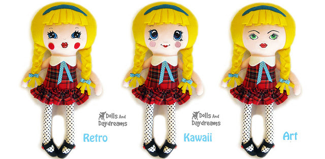 Embrodery Doll Face Designs 2 by Dolls And Daydreams copy