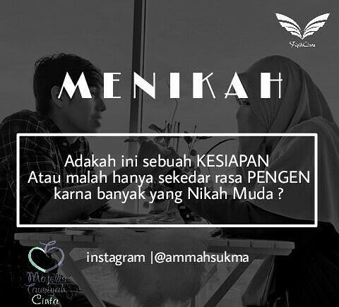 kata kata ingin nikah