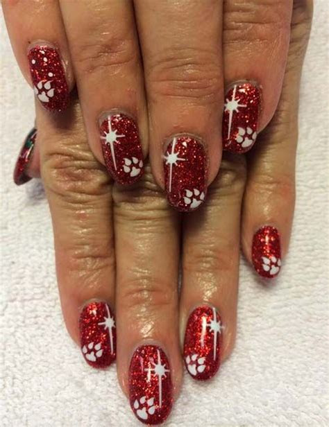 christmas nail art  nails christmas nail designs
