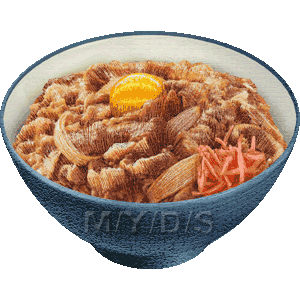 牛丼のイラスト 条件付フリー素材集
