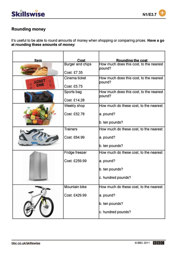 Entry Level 3 Maths Worksheets Money - 1000 images about worksheets and ...