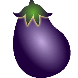 なす No 259 茄子のイラスト アイコン 条件付フリー素材集 スマホなど携帯電話対応