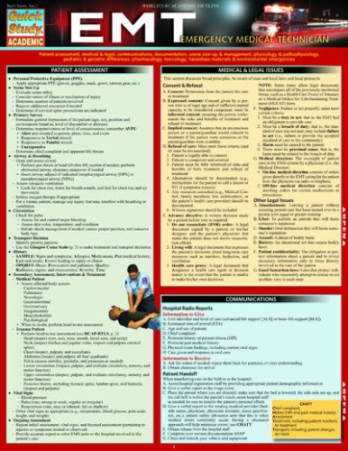 Emt- Emergency Medical Technician (Quick Study Academic)