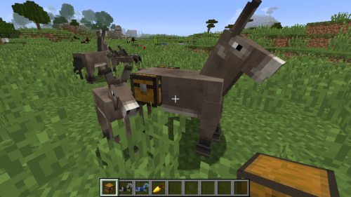 マイクラ ロバ の特徴と繁殖方法 ウマやロバに似た動物です ビビアンのマイクラ攻略ブログ