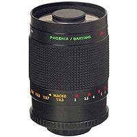 Samyang 500mm f/8 Ultra Telephoto Manual Focus Mirror Lens with T-Mount for the Pentax Universal Screw Mount, 42mm Screw