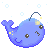 Kawaii Angler Fish Icon by xXScarletButterflyXx