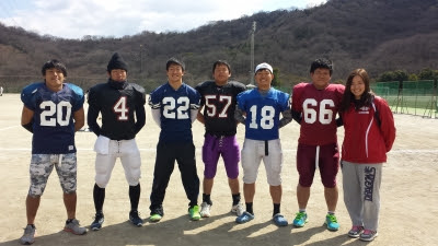 高校アメフト経験者メンバー 大阪教育大学アメリカンフットボール部 マネージャーブログ