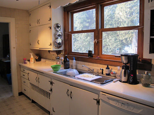 kitchen, the before shots