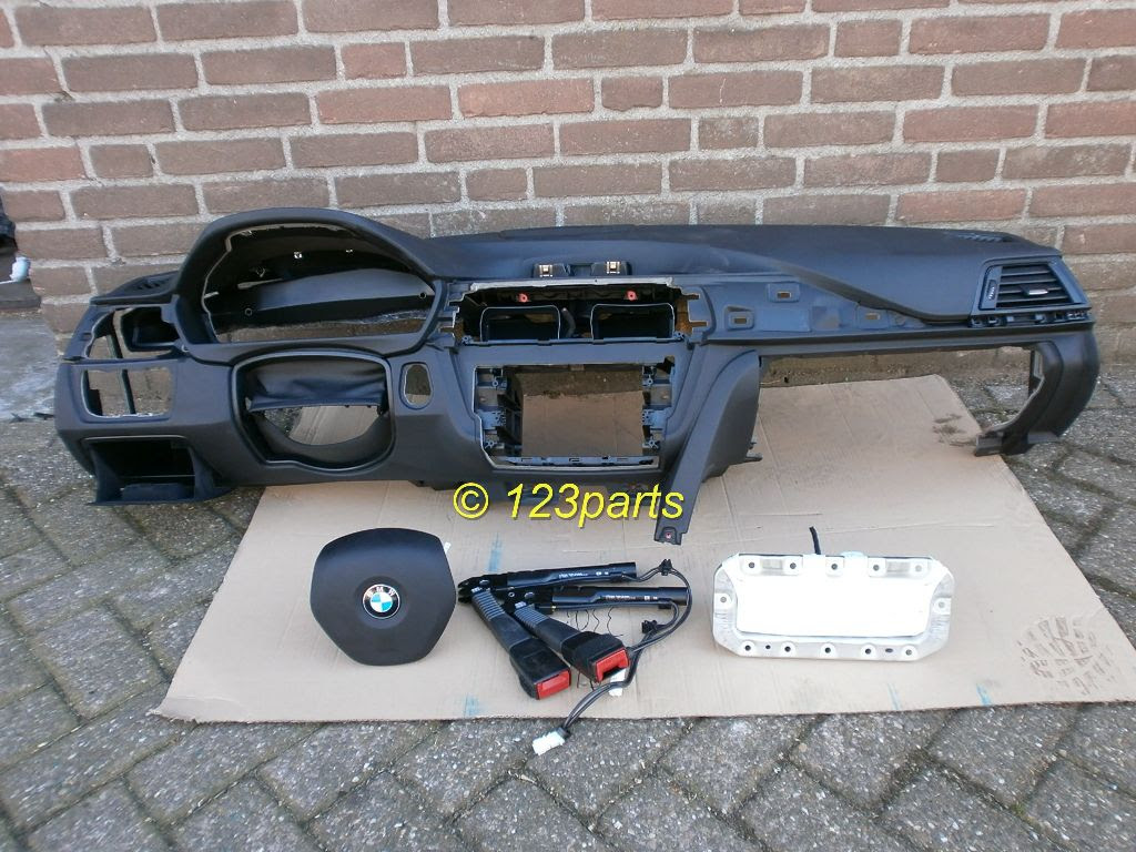 Complete airbagset Bmw F30 3 serie 2012 dashboard zonder ...
