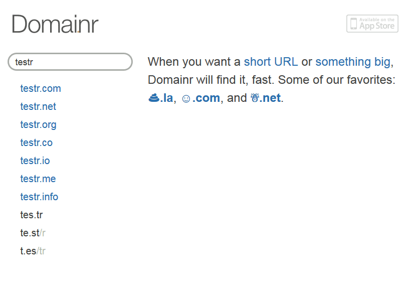 domainr