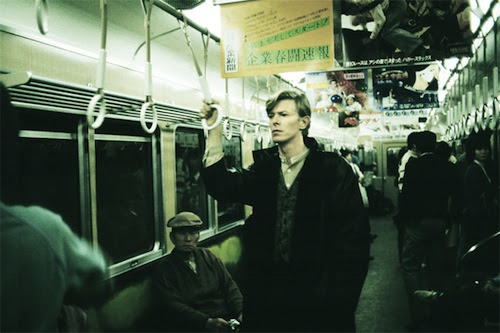 David Bowie on a Kyoto Train