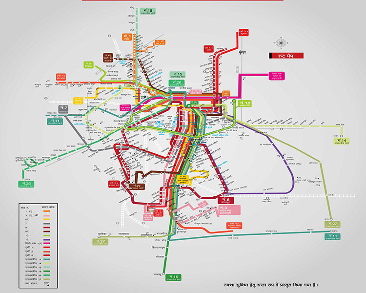 Jaipur Bus Route Map Jaipur Traveling Map | City of Jaipur