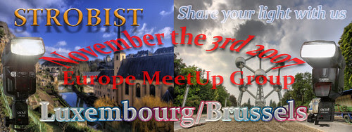 Strobist MeetUp Luxembourg/Brussels