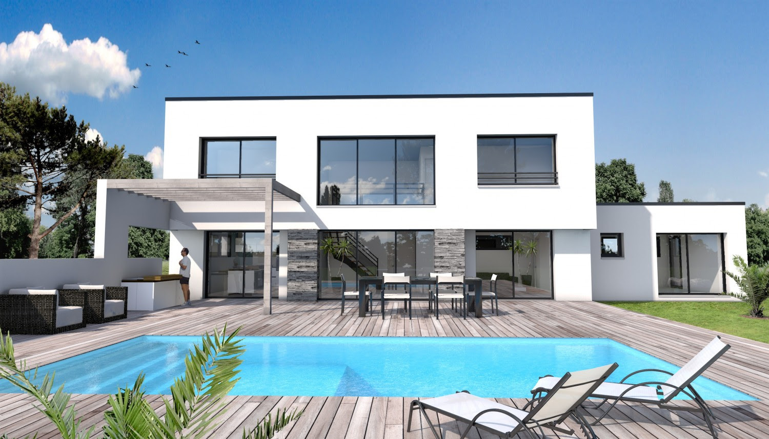  maison  moderne  vendee