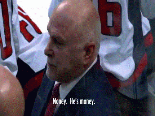 barry trotz - money, he's money GIF