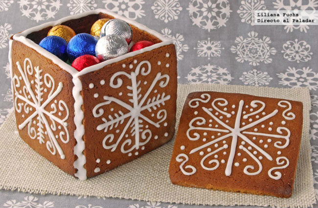 cajas con masa de galletas