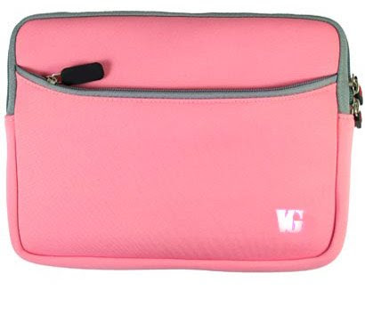 Christmas Baby Pink Carrying Case for Notebook 7