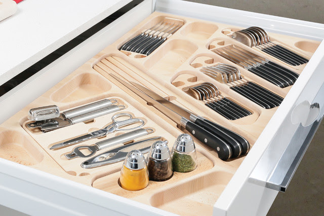 Essetre Kitchen Drawer Inserts - Modern - Cabinet & Drawer ...