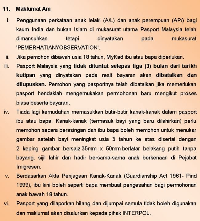 Contoh Surat Untuk Imigresen Memaklumkan Hilang Pasport
