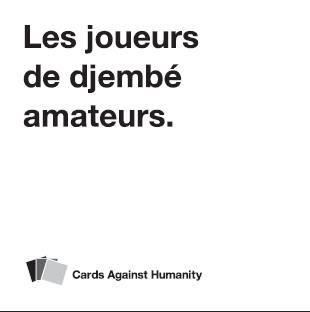 Download Cards Against Humanity Francais Logitheque English