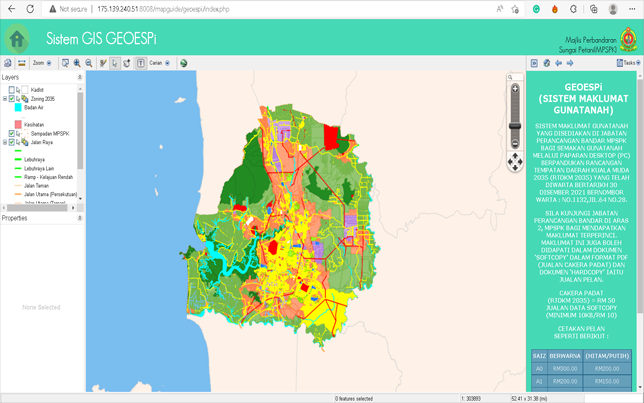 Laman Web Gismpspk2u Majlis Perbandaran Sungai Petani