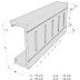 Ukuran Rumah 5X10 Bangunan Baja Ringan / Ukuran Baja Ringan Hollow / 60 x 7.5 x 20 cm 2.