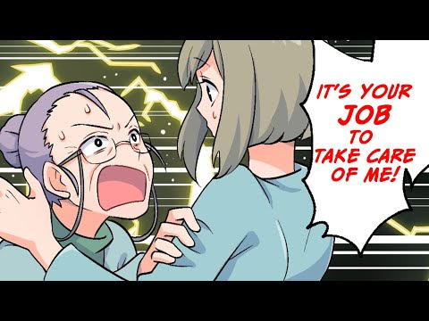 ”You`re supposed to take care of me!" I had to take care of my mother-in-law.. [Manga dub]