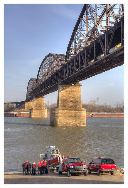 Fire Department River Drill